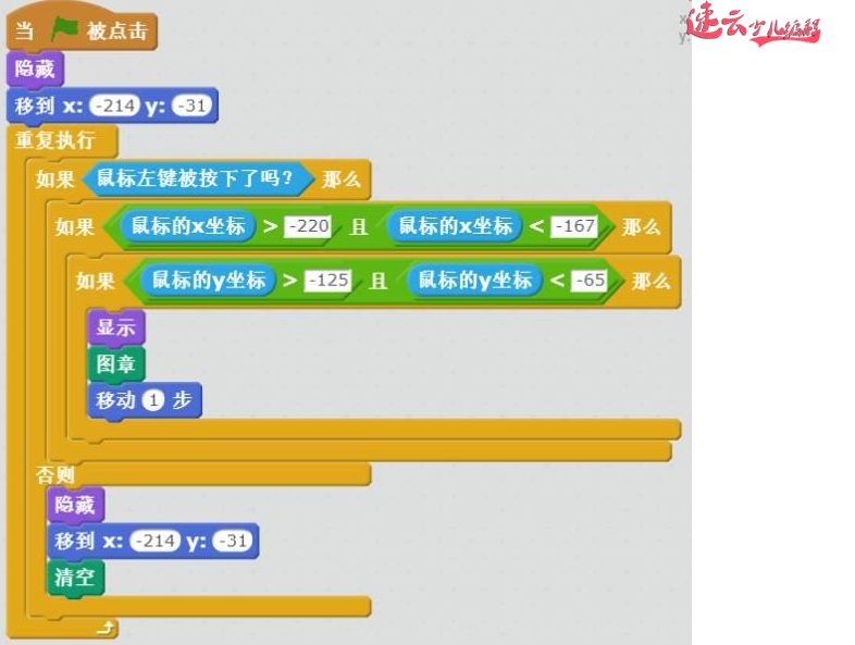 二年级的同学都会做“猫狗大战”抓小偷，你的孩子会做吗？济南机器人编程_山东机器人编程_机器人编程_济南少儿编程(图15)