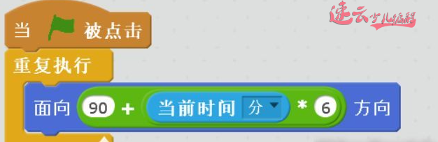 小学编程必修课，用编程实现“针式时钟”「济南机器人编程_山东机器人编程」(图8)